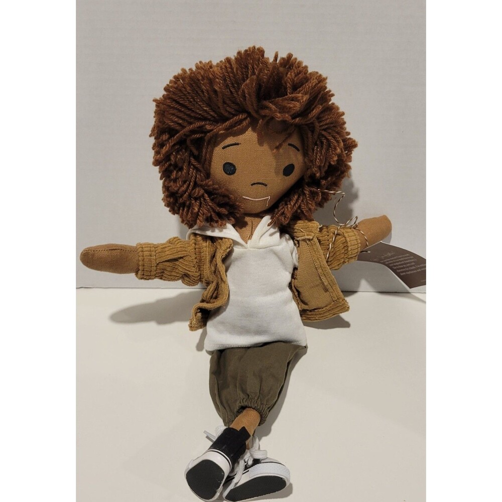 Harperiman Ashton Linen Plush Doll Promotes Positive Self-Image NEW